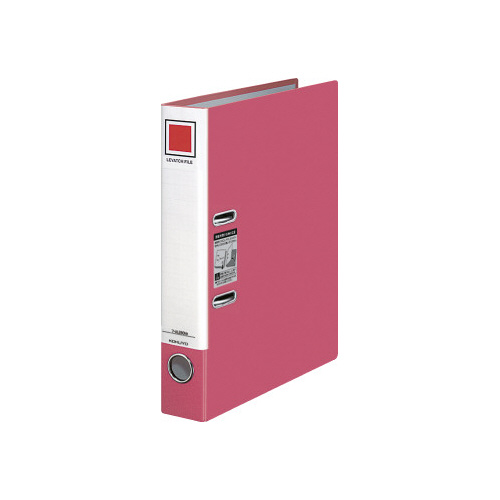 レバッチファイル　Ａ４縦　背幅５６ｍｍ　赤