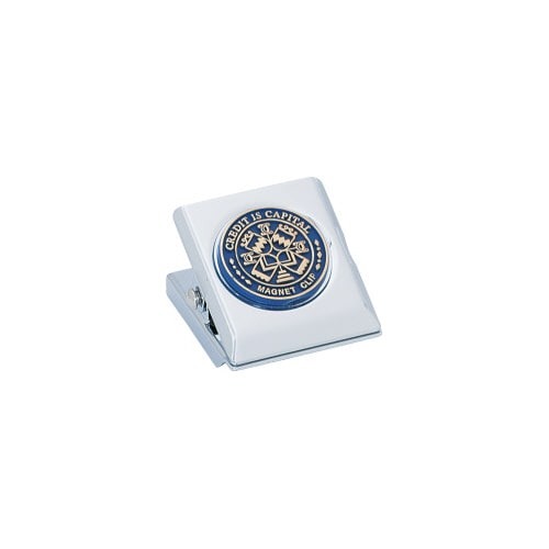 マグネットクリップ小　口幅３１ｍｍ　青画像