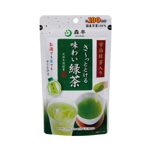 森半　さーっととける味わい緑茶　８０ｇ×３
