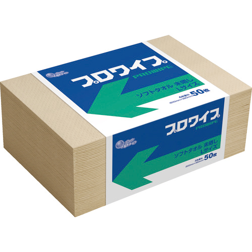 ｴﾘｴｰﾙ ﾌﾟﾛﾜｲﾌﾟｿﾌﾄﾀｵﾙ未晒帯どめLｻｲｽﾞ 1ｹｰｽ(600枚)画像