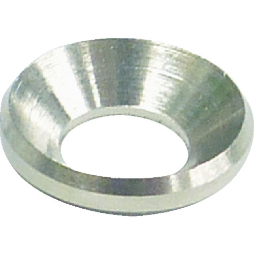 真鍮ﾆｯｹﾙ ﾋﾞｽﾃﾞｺｷｬｯﾌﾟ用座金 4 1袋(50個)画像