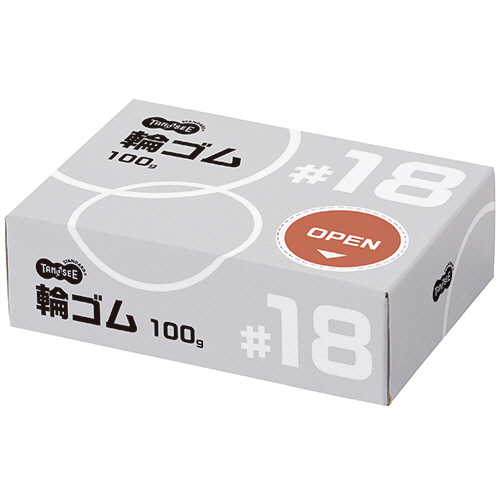 輪ｺﾞﾑ #18 100g 1箱画像