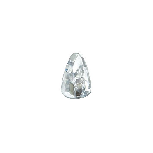 超強力ｶﾗｰﾏｸﾞﾈｯﾄ<ﾈｵﾏｸﾞ> ﾋﾟﾝﾀｲﾌﾟ φ11×16mm 透明 1ﾊﾟｯｸ(8個) 透明なパッケージに収められたマグネットが並ぶ様子