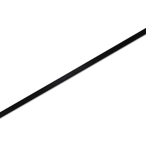 HEIKO シングルサテンリボン 6mm幅×20m巻 黒画像