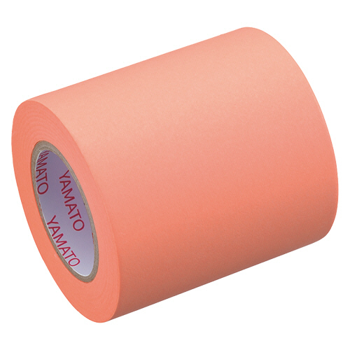 ﾒﾓｯｸ ﾛｰﾙﾃｰﾌﾟ 蛍光紙 つめかえ用 50mm幅 ｵﾚﾝｼﾞ 1巻画像