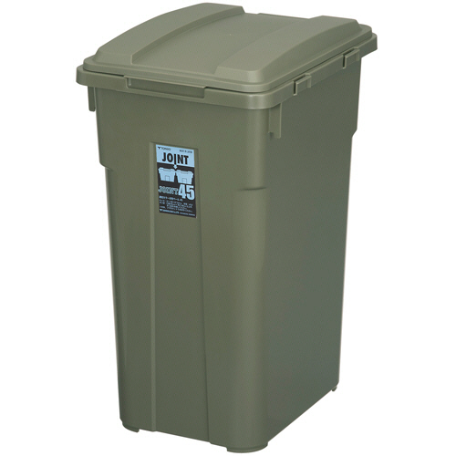 TONBO 連結ｶﾗｰ分別ﾍﾟｰﾙ 45L ｶｰｷｸﾞﾘｰﾝ 1台画像