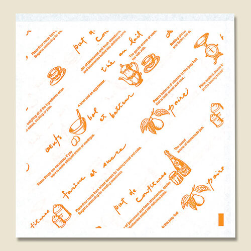 HEIKO バーガー袋 M ティータイム 500枚画像