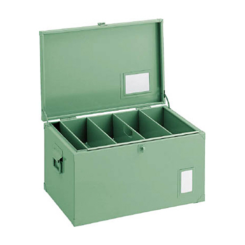 中型車載用ﾂｰﾙﾎﾞｯｸｽ(中皿Bﾀｲﾌﾟ×2個) 910×330×280mm 1個画像