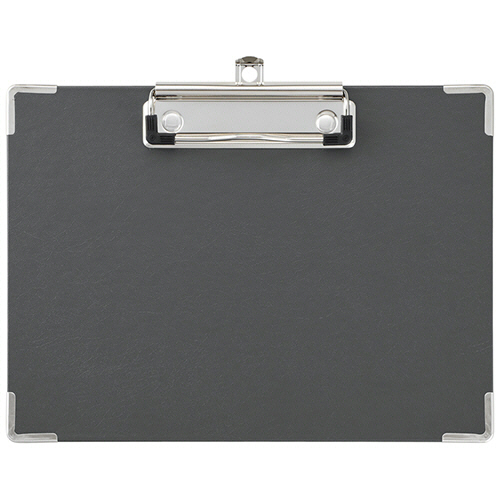 用箋挟み A5ﾖｺ 黒 1ｾｯﾄ(10枚)画像