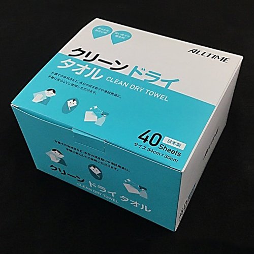 【介護/医療】清拭タオル クリーンドライタオル BOXタイプ 東京メディカル [ケース販売]