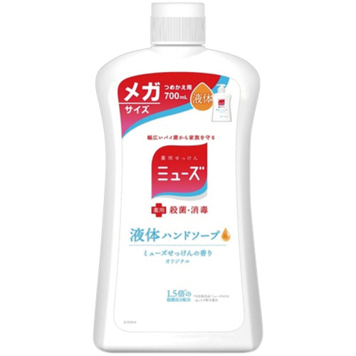 液体ﾐｭｰｽﾞ ｵﾘｼﾞﾅﾙ つめかえ用 ﾒｶﾞｻｲｽﾞ 700mL 1本画像