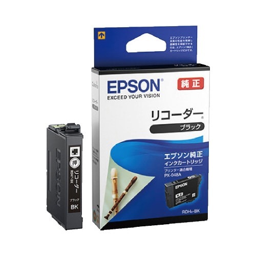 純正インク　ＲＤＨ－ＢＫ（リコーダー）　ブラック画像