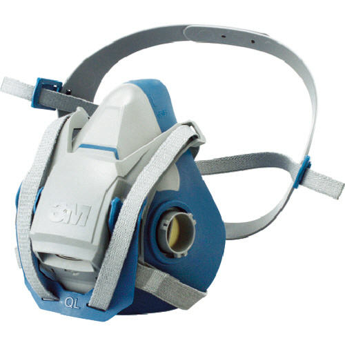 防毒ﾏｽｸ面体 6500QL 防じんﾏｽｸ兼用(区分2-3兼用) Mｻｲｽﾞ 1個画像