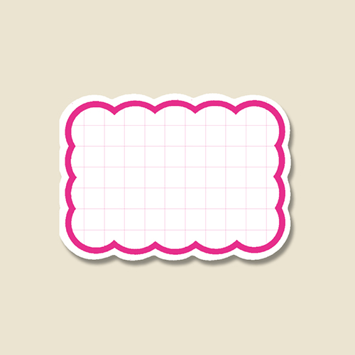 HEIKO 抜型カード 雲 L P 30枚画像