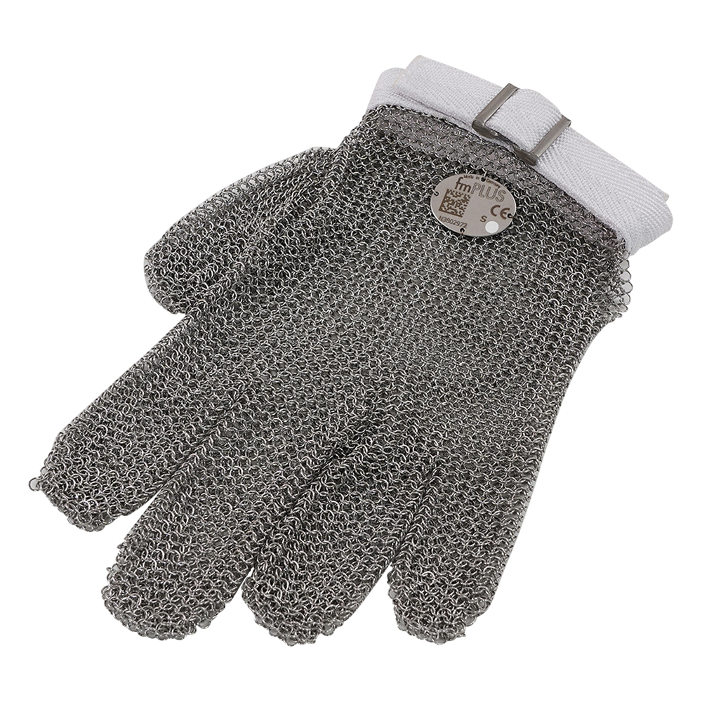 ステンレスメッシュ手袋(左右兼用)　5本指　S