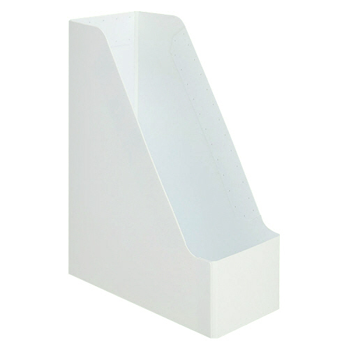 PP製ﾎﾞｯｸｽﾌｧｲﾙ(組み立て式) A4ﾀﾃ 背幅103mm ﾎﾜｲﾄ 1個画像