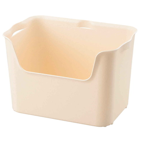 収納ボックス カタス L カラーボックス インナーボックス 引き出し ホワイト画像