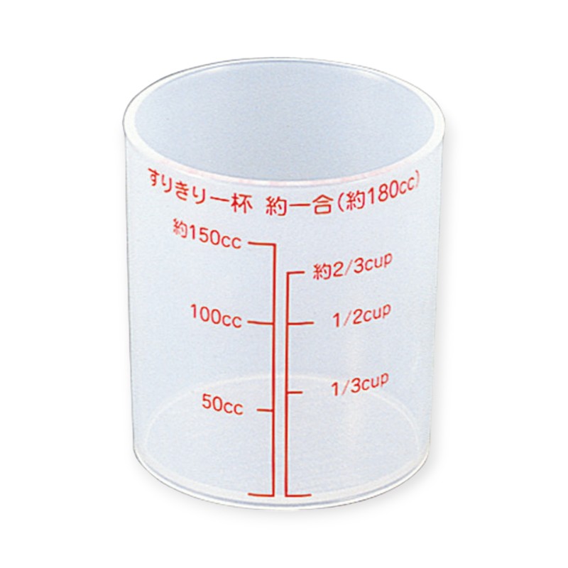 調理用品　No.618A　米カップ　ポリプロピレン画像