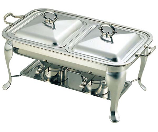 SW　18-8　角チューフィングディッシュ　ダブル用蓋　22インチ画像