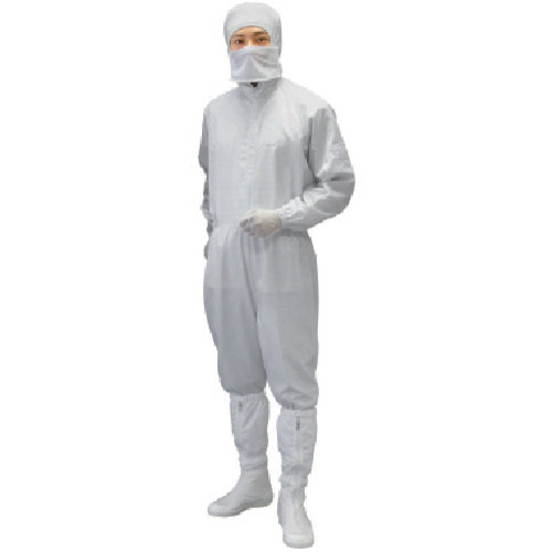 ﾌｰﾄﾞ付ｶﾊﾞｰｵｰﾙ 白 M 1着画像