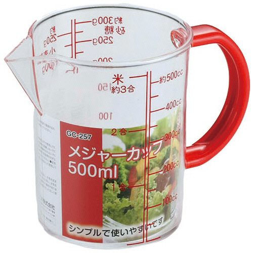 ｼﾞｰ･ｸｯｸ ﾒｼﾞｬｰｶｯﾌﾟ 500ml 1個