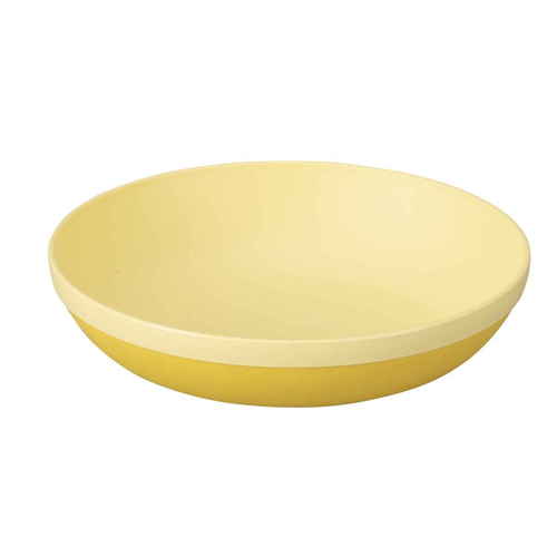 プレート 16cm S MIN FARG プラスチック イエロー画像