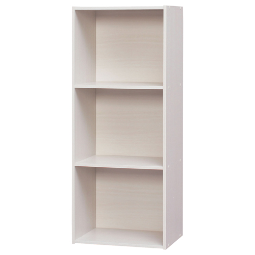 ｶﾗｰﾎﾞｯｸｽ(CBﾎﾞｯｸｽ) A4･3段 幅415×高さ1015mm ｵﾌﾎﾜｲﾄ 1台画像