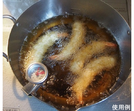 調理用温度計 100個入 パッケージに入った温度計が整然と並んでいる様子