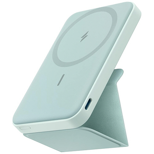 モバイルバッテリー　ANKER　622　Magnetic　Battery(MagGo)　5000mAh　グリーン　1個