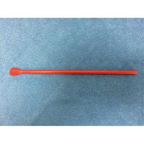 スプーンストロー 赤 裸 500本入画像