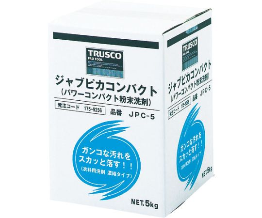 洗濯洗剤 ジャブピカコンパクト 粉末タイプ 5kg （1個=1箱）画像