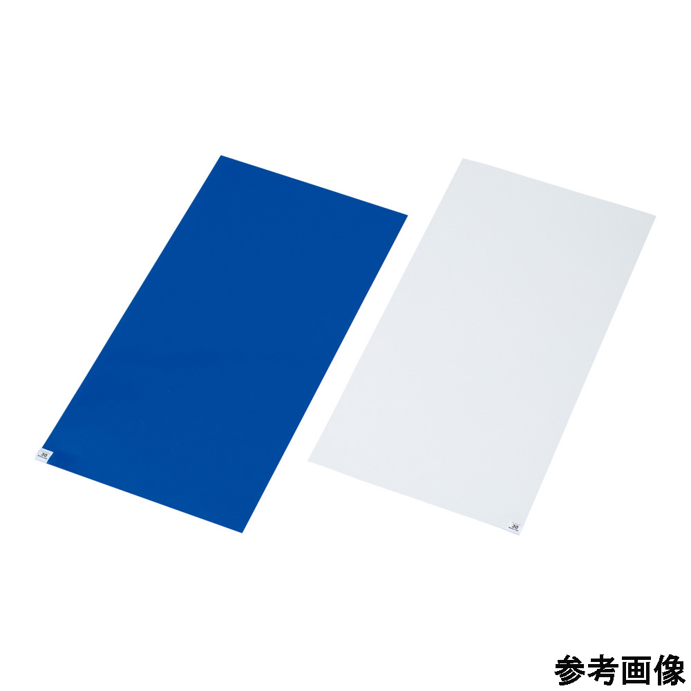 アズピュアクリーンマット（中粘着タイプ・バイオマスプラ配合）青 600×900mm 1袋(30層×1シート入)