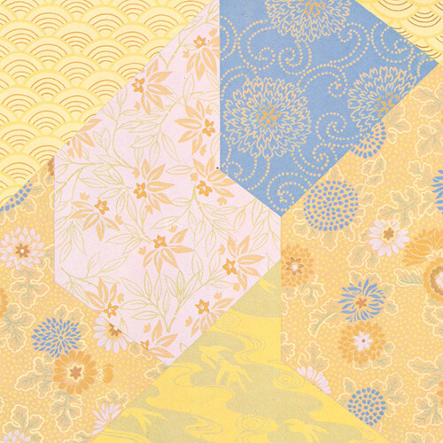 包装紙 全判 つづれ画像