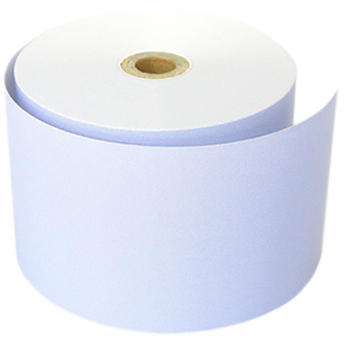 ｶﾗｰｻｰﾏﾙﾛｰﾙ紙 ﾉｰﾏﾙ保存 幅58×直径80mm×長さ63m 芯12mm 紫 1箱(8巻)画像