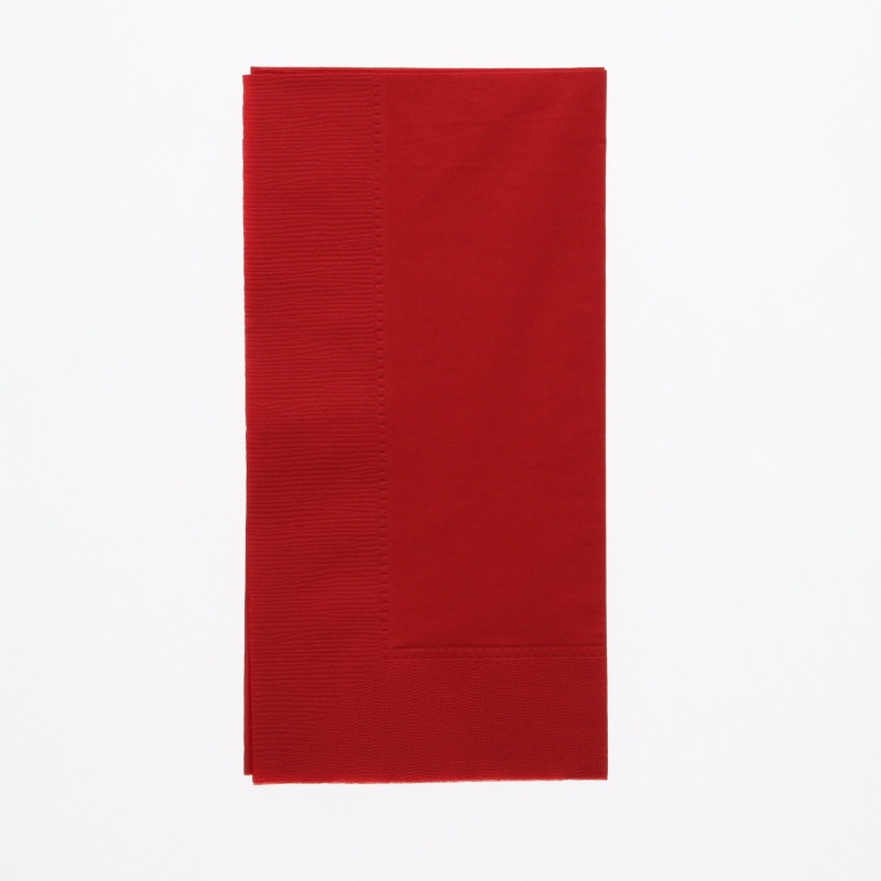 ２ｐｌｙナプキン　４５ｃｍ角　イタリアンレッド画像