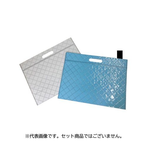 保存・保冷用品 プレミアムチャック付き保冷バッグスカイブルーM メルクロス