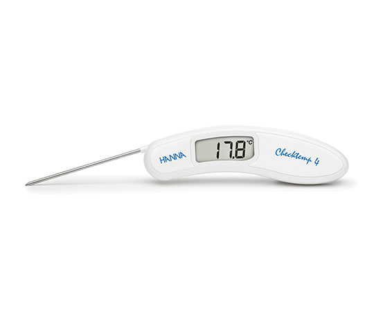 調理用デジタル温度テスター（ホワイト：乳製品）
