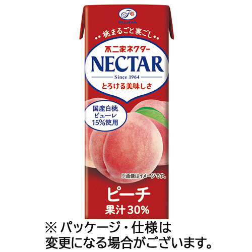 ﾈｸﾀｰﾋﾟｰﾁ 200mL 紙ﾊﾟｯｸ 1ｹｰｽ(24本)画像
