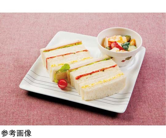 遊器四方皿 スティールブルー 30個入 パッケージに整然と並べられた四方皿が見える状態