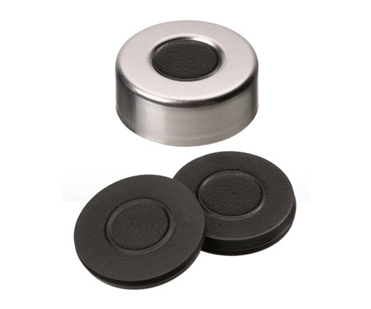 ブチルゴムセプタム付き Cr-Cap 1000個入画像