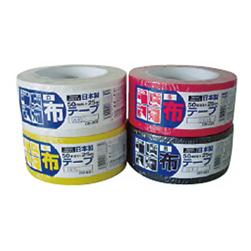 重量物の梱包に！カラータイプで識別もしやすい布テープ