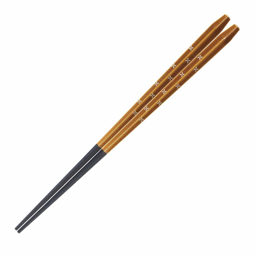 箸 23cm 和風すいーつの色 きなこの色 互角箸 木製 きなこ画像
