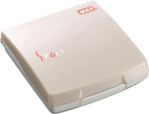 コンパクト朱肉　エスパクト　パールベージュ　１０個画像