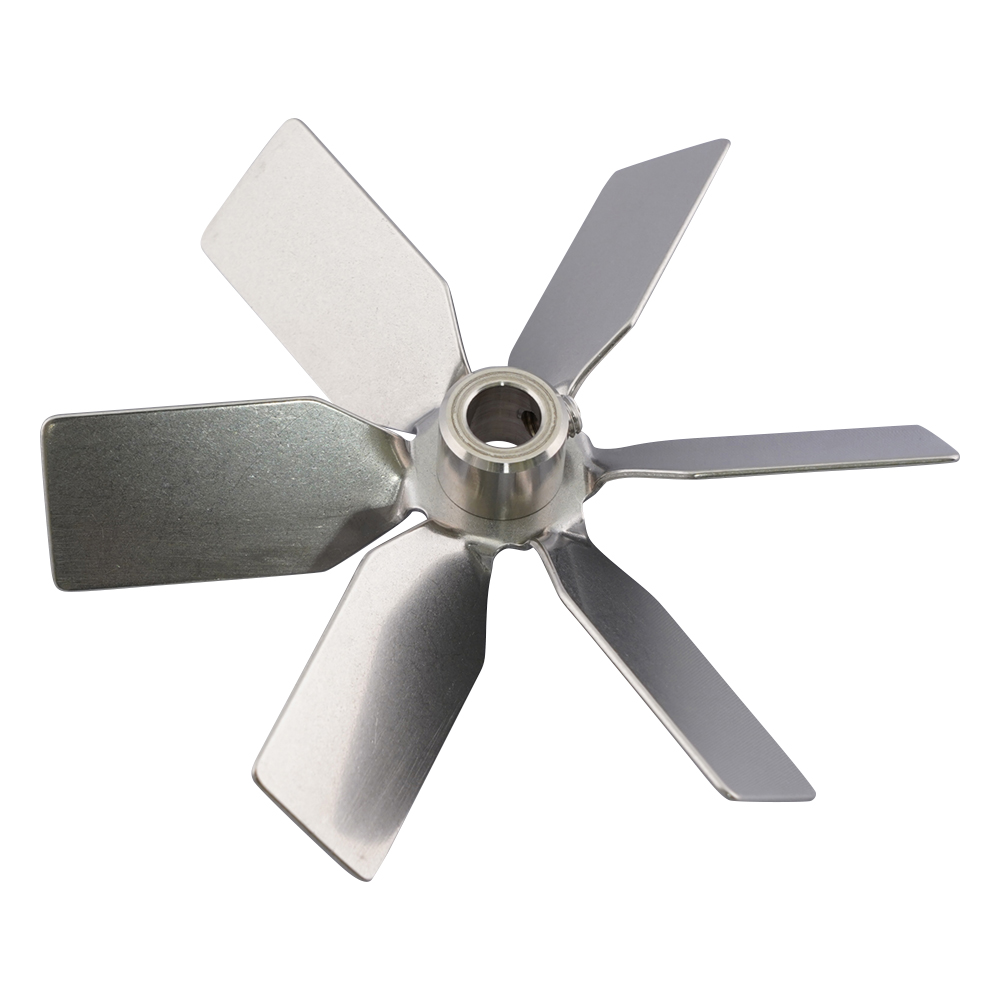 撹拌翼　SUS傾斜パドル100mm　ボス付き画像