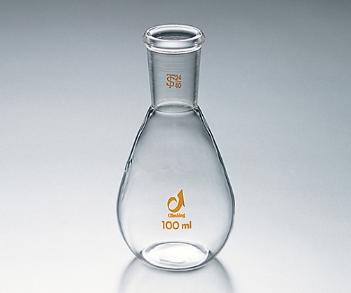 TS茄子型平底フラスコ 50mL・15/25画像