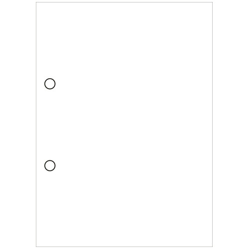 SPD2穴 A4 長辺・2穴 1箱(3000枚:1000枚×3冊)