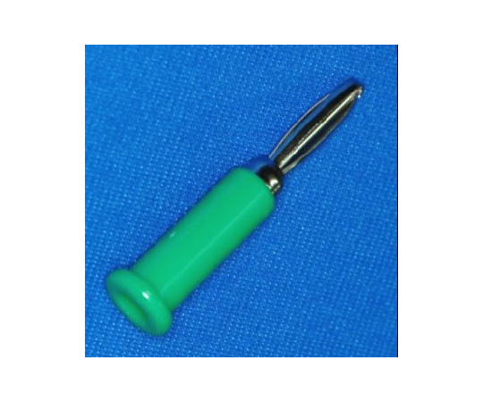 バナナプラグ　4mm　Φ11　緑画像