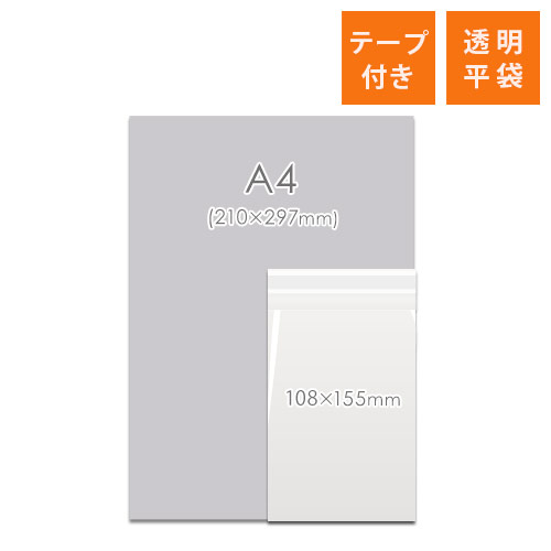 商品の梱包に便利なOPP袋