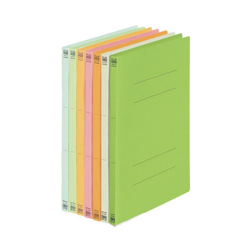 フラットファイル　Ａ４縦　オレンジ　３冊×４０画像