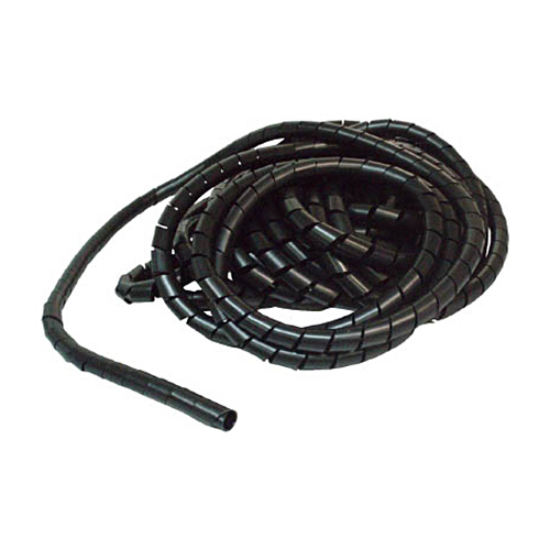 ｽﾊﾟｲﾗﾙﾁｭｰﾌﾞ 10m結束φ15.0-50.0 黒 1巻画像